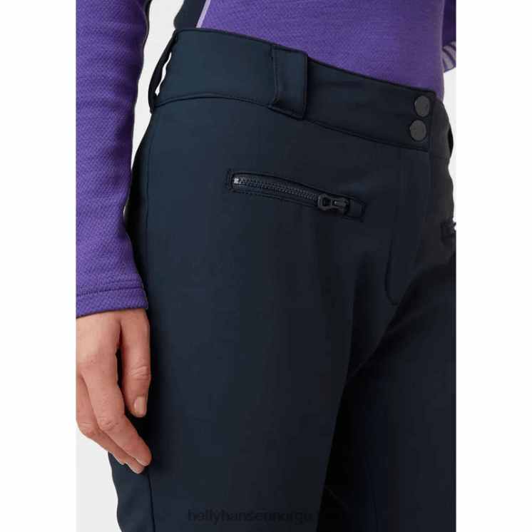 bellissimo 2 skibukser for kvinner Helly-Hansen F6TJ01837 svart