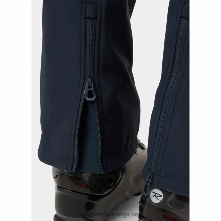 bellissimo 2 skibukser for kvinner Helly-Hansen F6TJ01837 svart