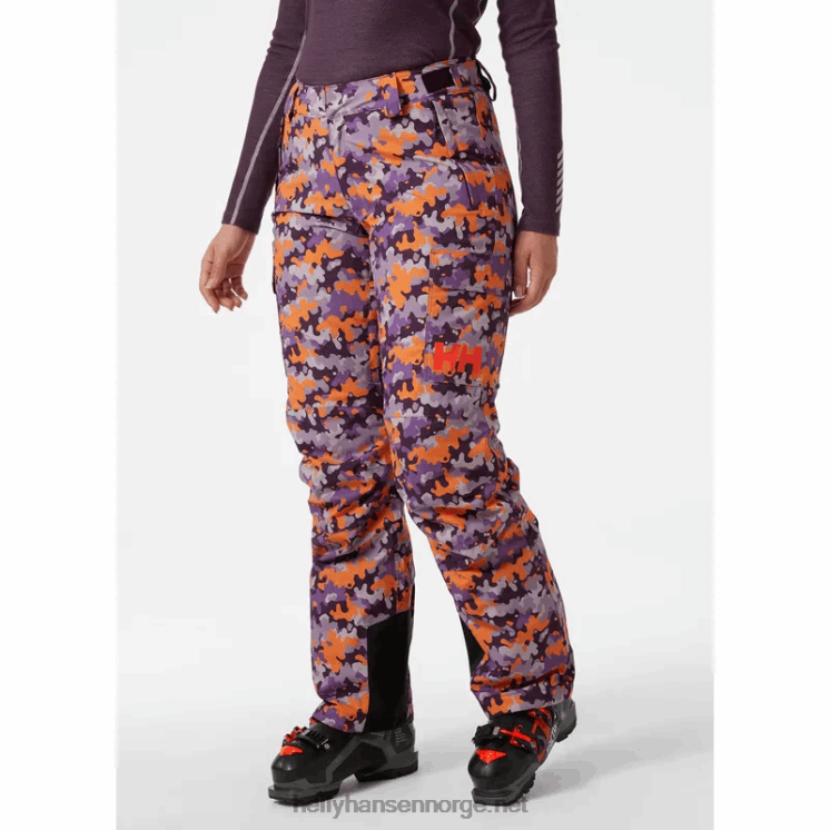 dameswitch cargo isolerte skibukser Helly-Hansen F6TJ01839 ametyst