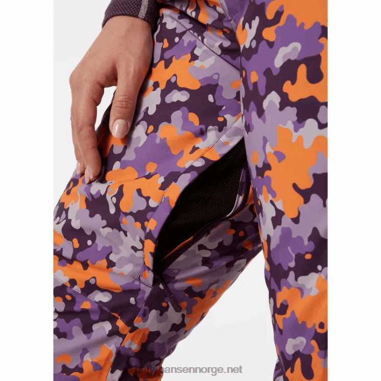 dameswitch cargo isolerte skibukser Helly-Hansen F6TJ01839 ametyst