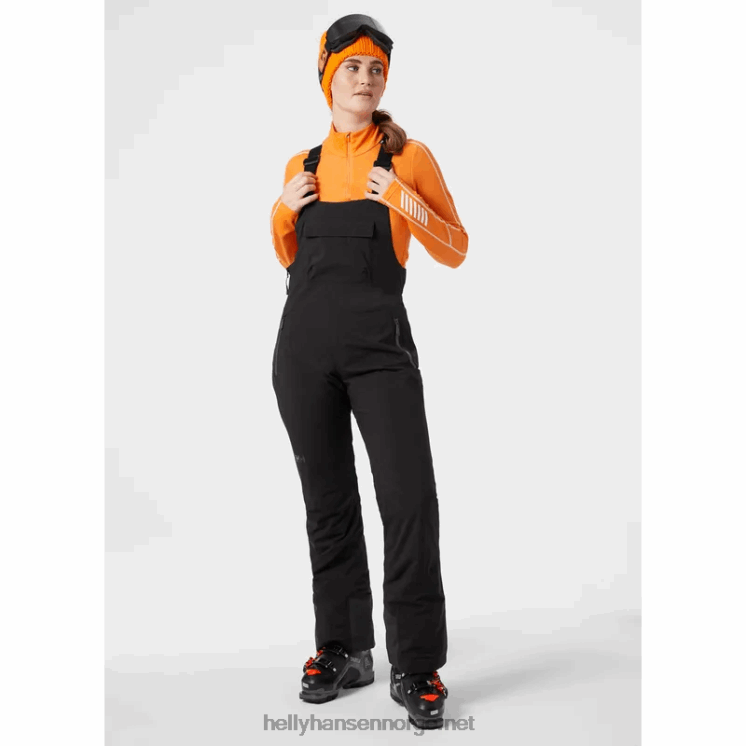 legendariske isolerte smekkeskibukser for kvinner Helly-Hansen F6TJ01846 hvit