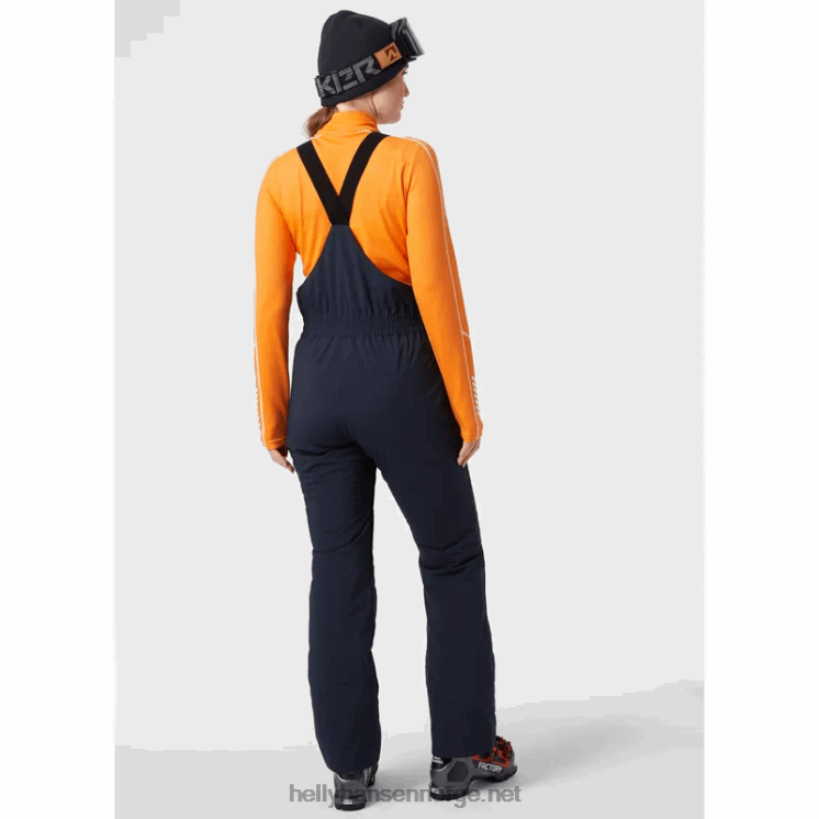 legendariske isolerte smekkeskibukser for kvinner Helly-Hansen F6TJ01847 svart