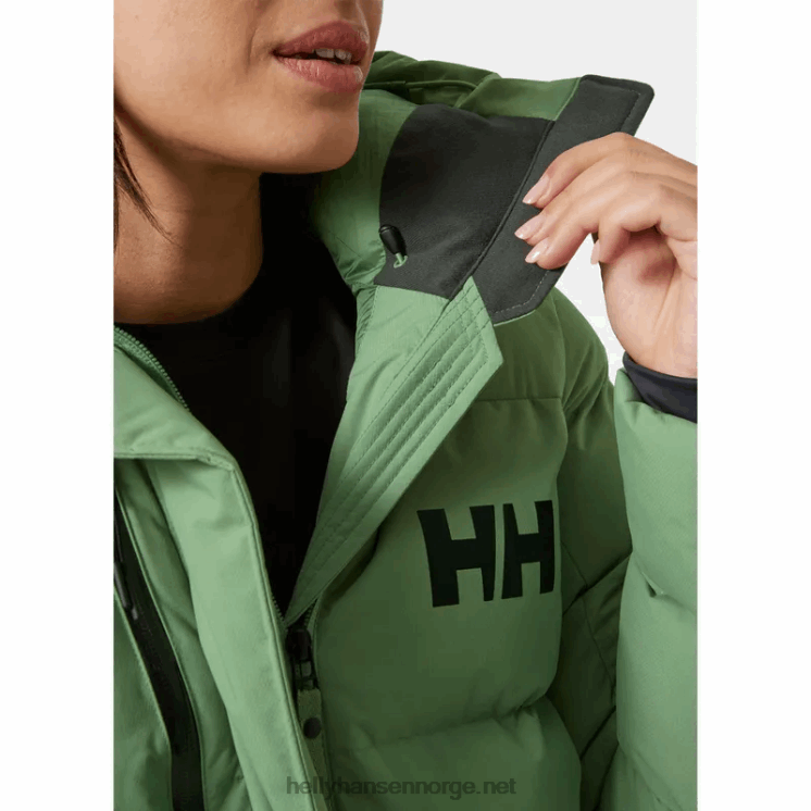 kvinner elsker puffy parka Helly-Hansen F6TJ01584 nimbus clou