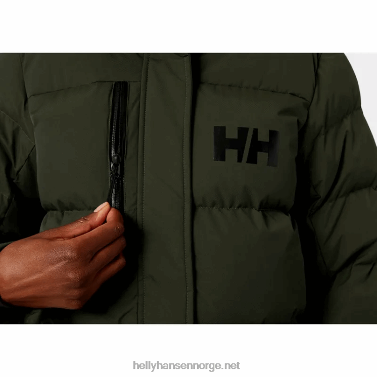 kvinner elsker puffy parka Helly-Hansen F6TJ01585 jade