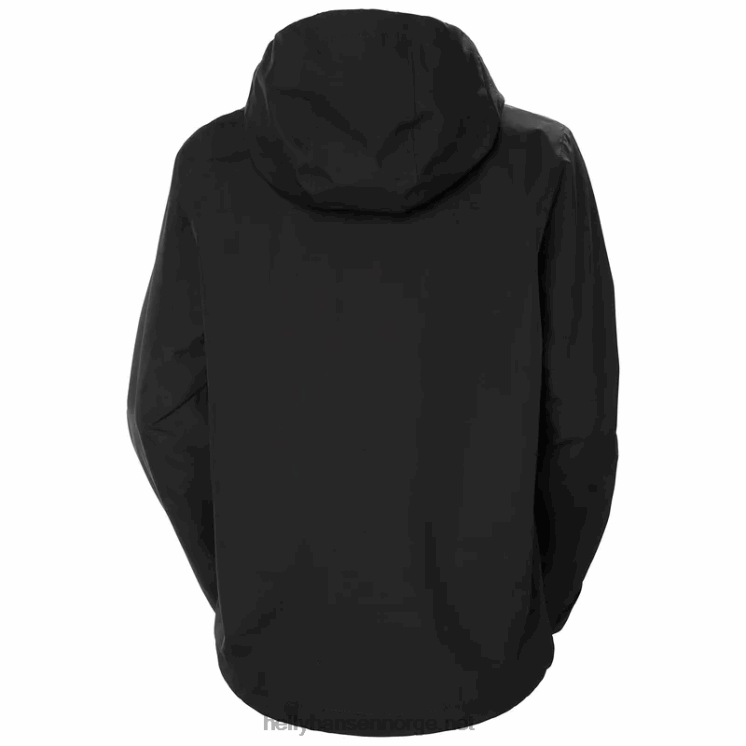 kvinners sanna regnfrakk Helly-Hansen F6TJ02233 marinen