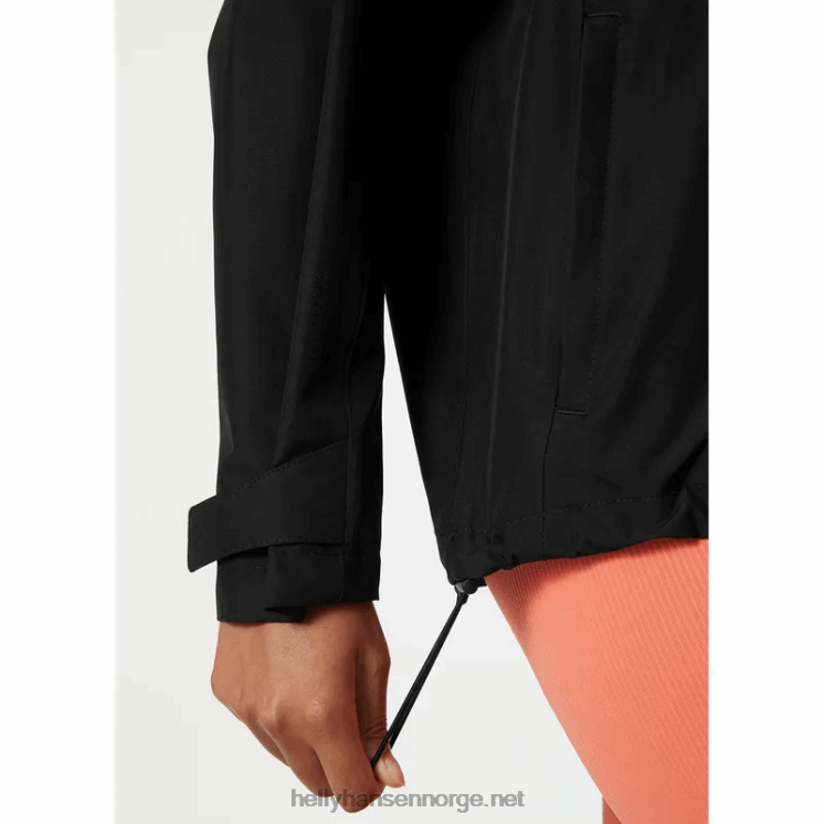 kvinners sanna regnfrakk Helly-Hansen F6TJ02233 marinen