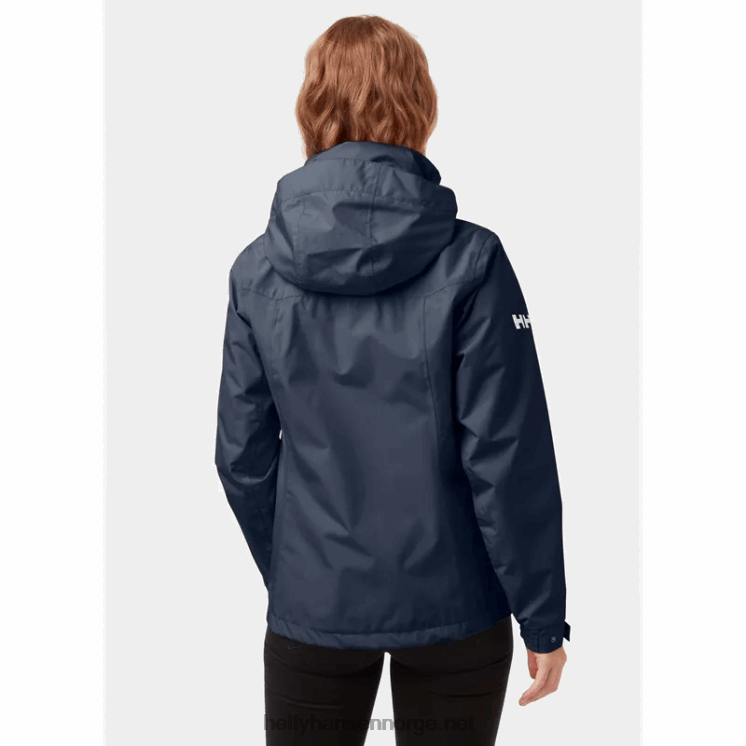 ridesykkeljakke for kvinner Helly-Hansen F6TJ02792 nimbus clou
 svart
