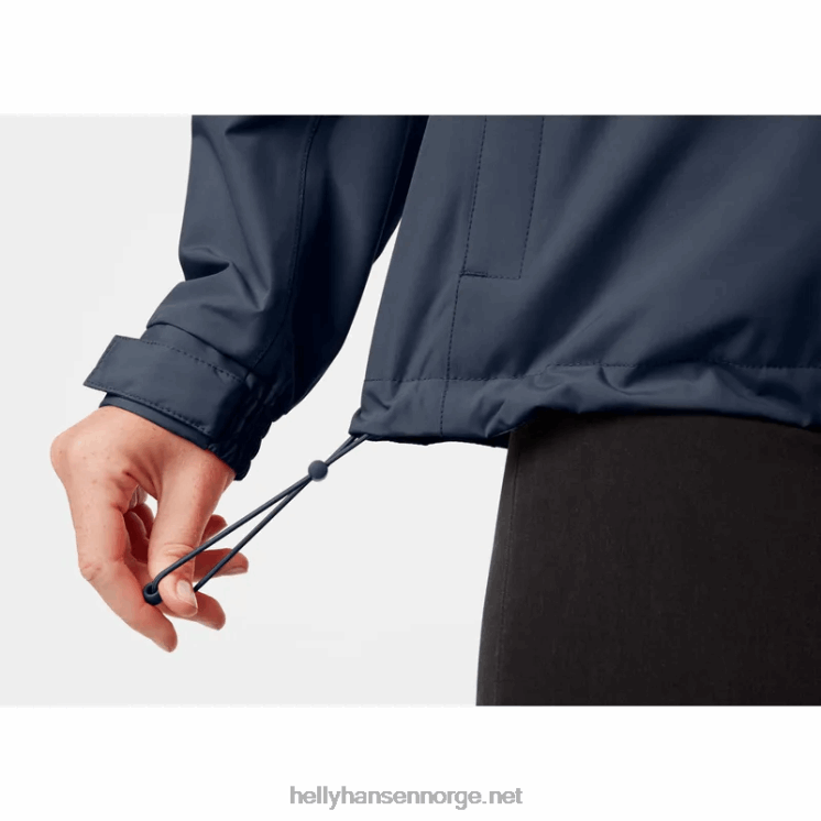 ridesykkeljakke for kvinner Helly-Hansen F6TJ02792 nimbus clou
 svart