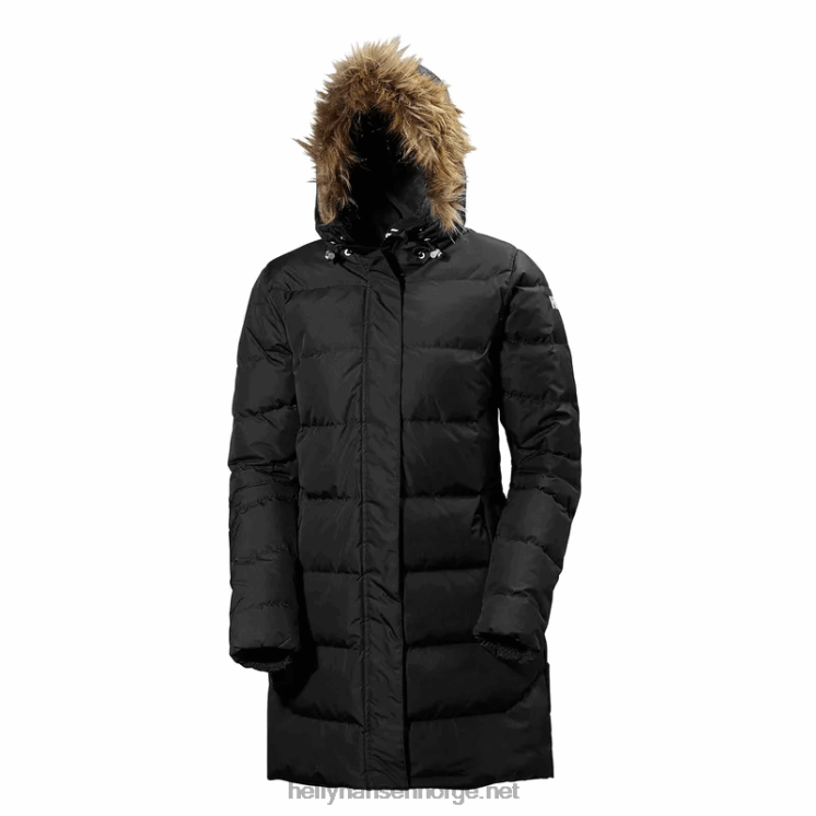 aden down parka for kvinner Helly-Hansen F6TJ01604 hvithvit