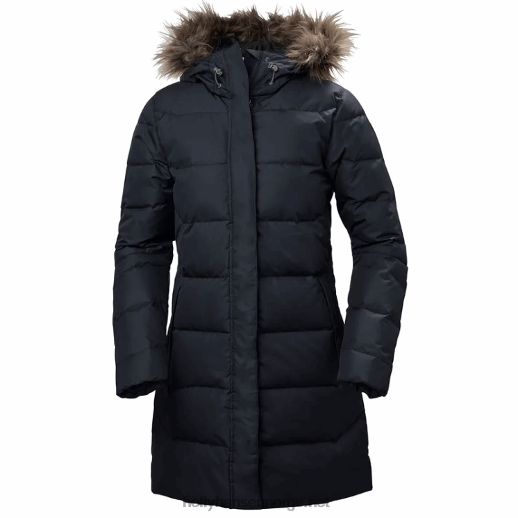 aden down parka for kvinner Helly-Hansen F6TJ01605 svart