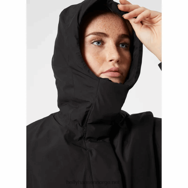 kvinners urbane profesjonelle dunfrakk Helly-Hansen F6TJ01608 myk grå