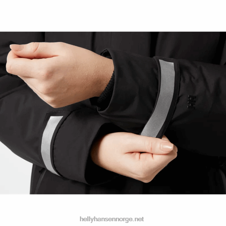 kvinners urbane profesjonelle dunfrakk Helly-Hansen F6TJ01608 myk grå