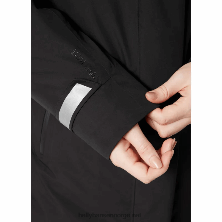 kvinners urbane profesjonelle dunfrakk Helly-Hansen F6TJ01608 myk grå