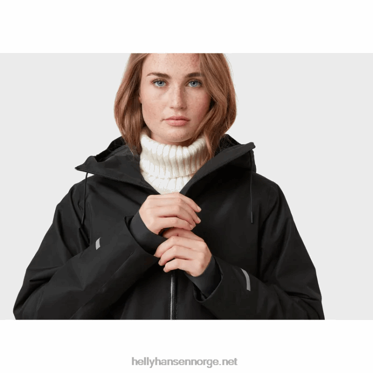 Aspire isolert regnfrakk for kvinner Helly-Hansen F6TJ01624 mørkeste spr