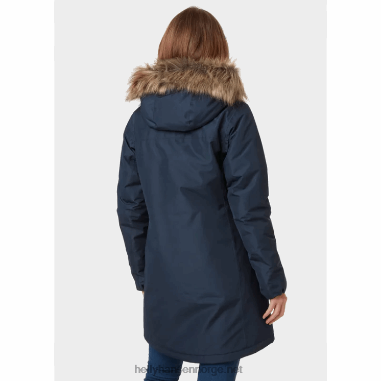 aden vinterparka for kvinner Helly-Hansen F6TJ01620 svart