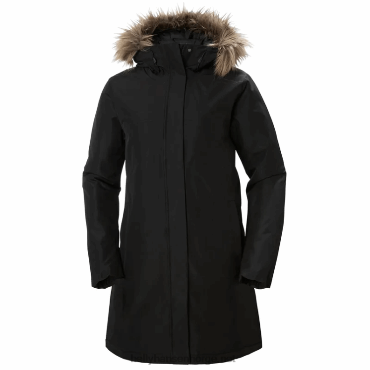 arctic patrol h2flow parka for kvinner Helly-Hansen F6TJ01619 svart