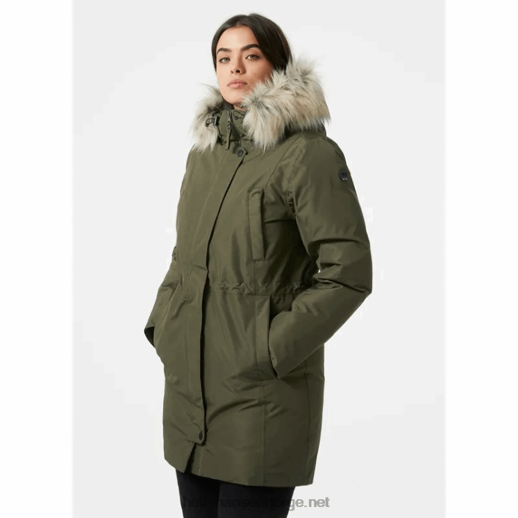 dame senja isolert vinterparkas Helly-Hansen F6TJ02630 ametyst