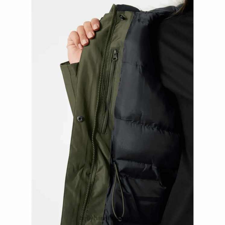 dame senja isolert vinterparkas Helly-Hansen F6TJ02630 ametyst