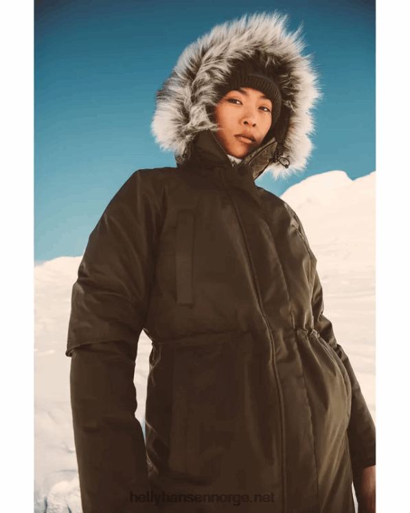 dame senja isolert vinterparkas Helly-Hansen F6TJ02630 ametyst