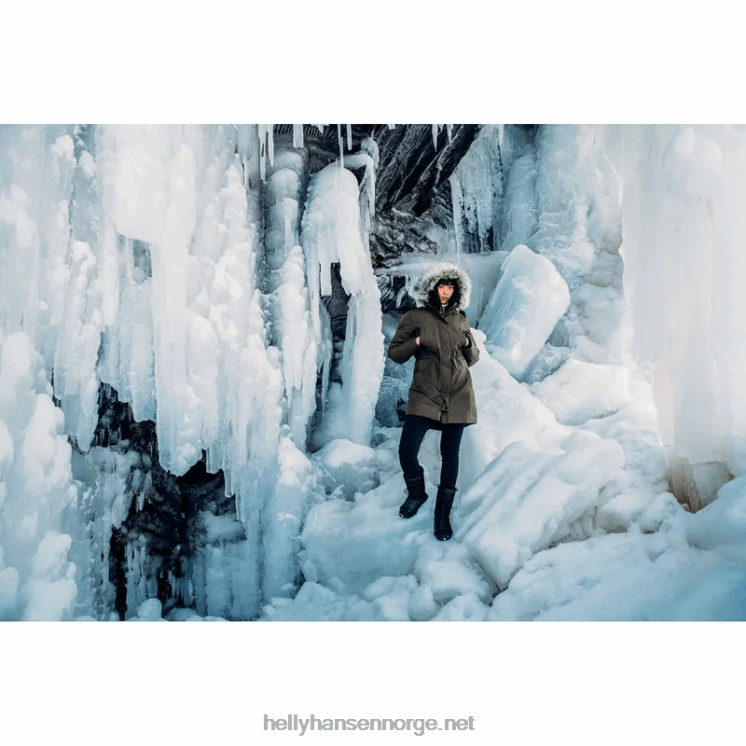 dame senja isolert vinterparkas Helly-Hansen F6TJ02630 ametyst