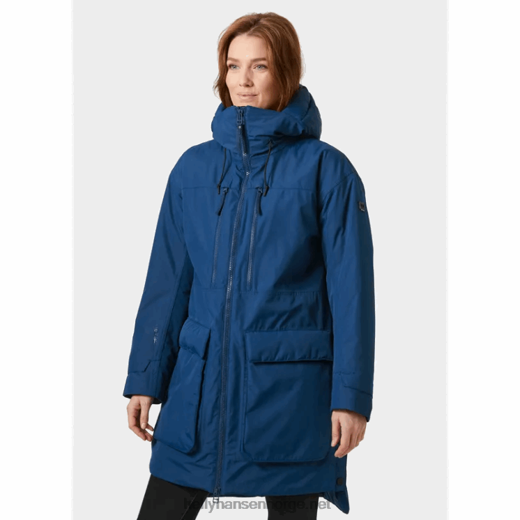 maud parka for kvinner Helly-Hansen F6TJ01614 ametyst