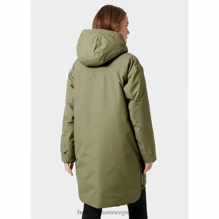 maud parka for kvinner Helly-Hansen F6TJ01615 hav