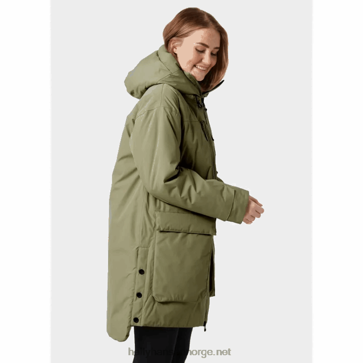 maud parka for kvinner Helly-Hansen F6TJ01615 hav
