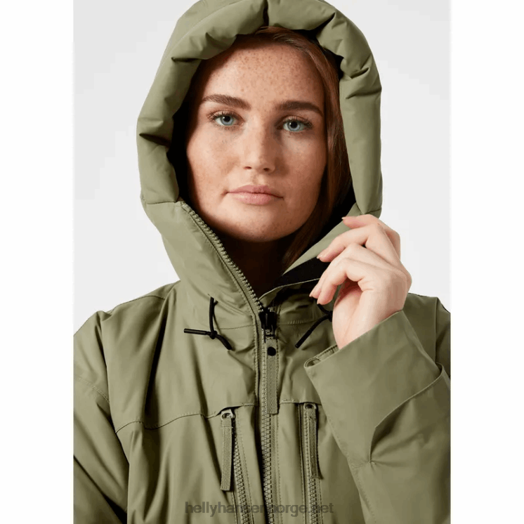 maud parka for kvinner Helly-Hansen F6TJ01615 hav