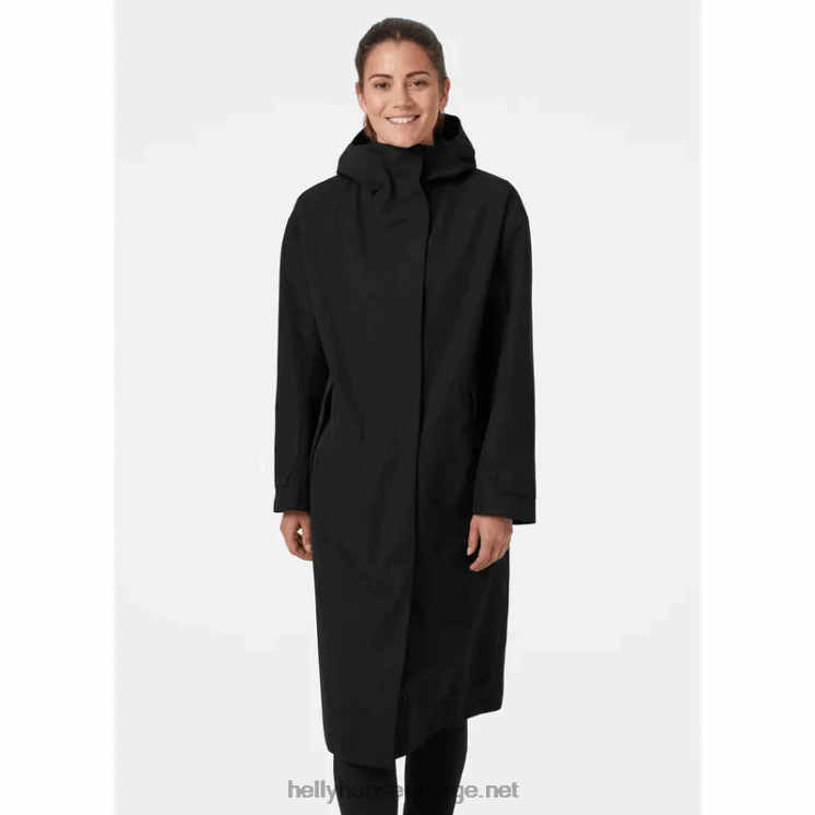 Jane regnfrakk for kvinner Helly-Hansen F6TJ02783 hh kaki