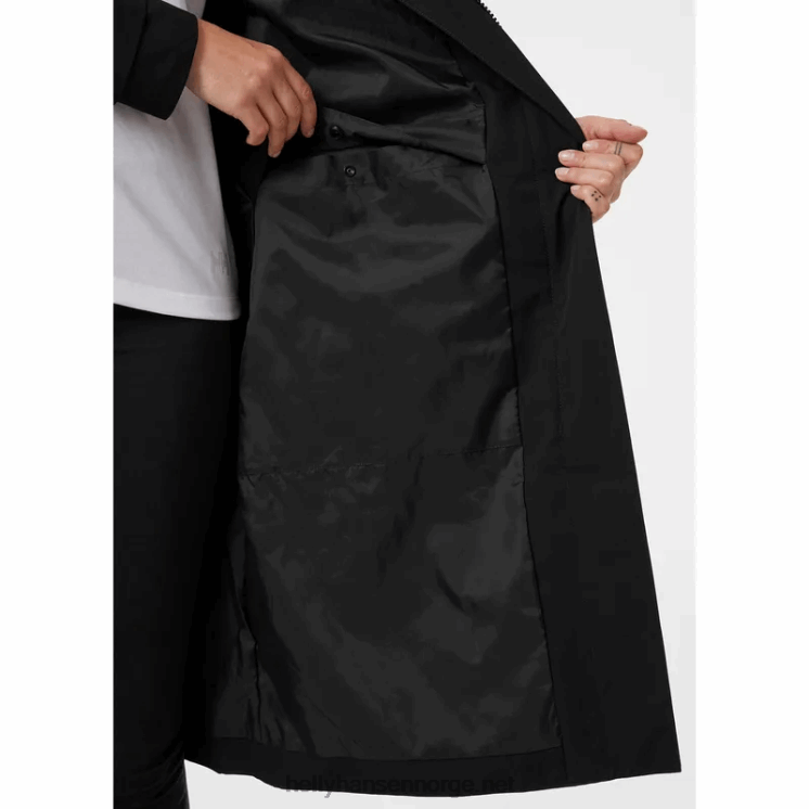 Jane regnfrakk for kvinner Helly-Hansen F6TJ02783 hh kaki