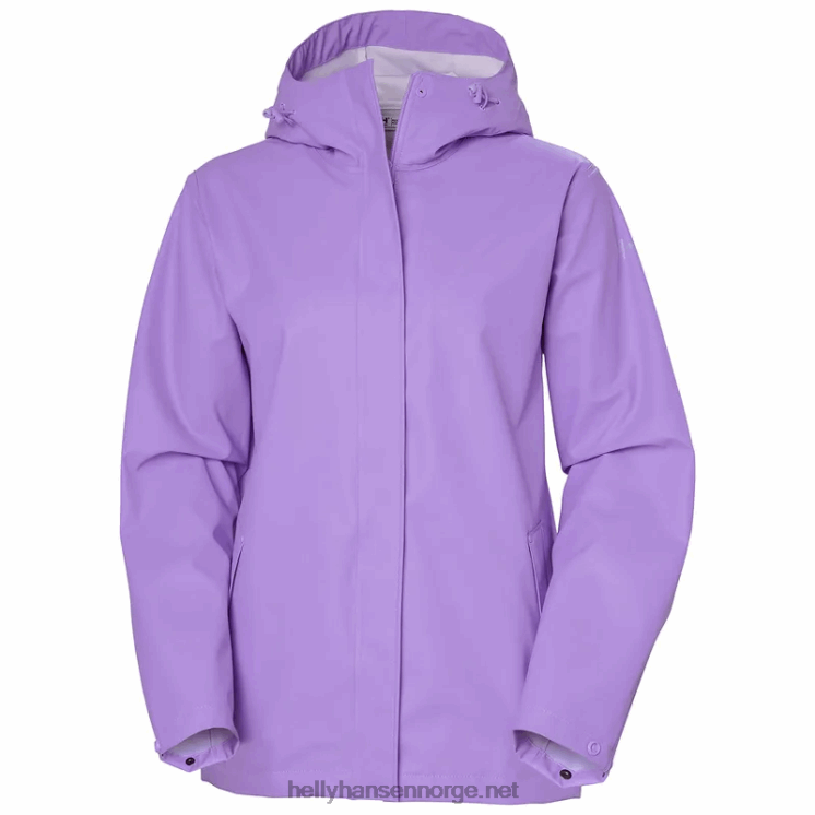 aden lang regnjakke for kvinner Helly-Hansen F6TJ01545 marinen