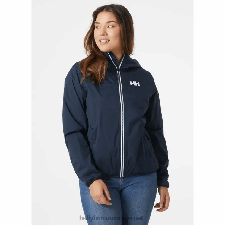 belfast ii pakkebar jakke for kvinner Helly-Hansen F6TJ02601 jade esra
 svart