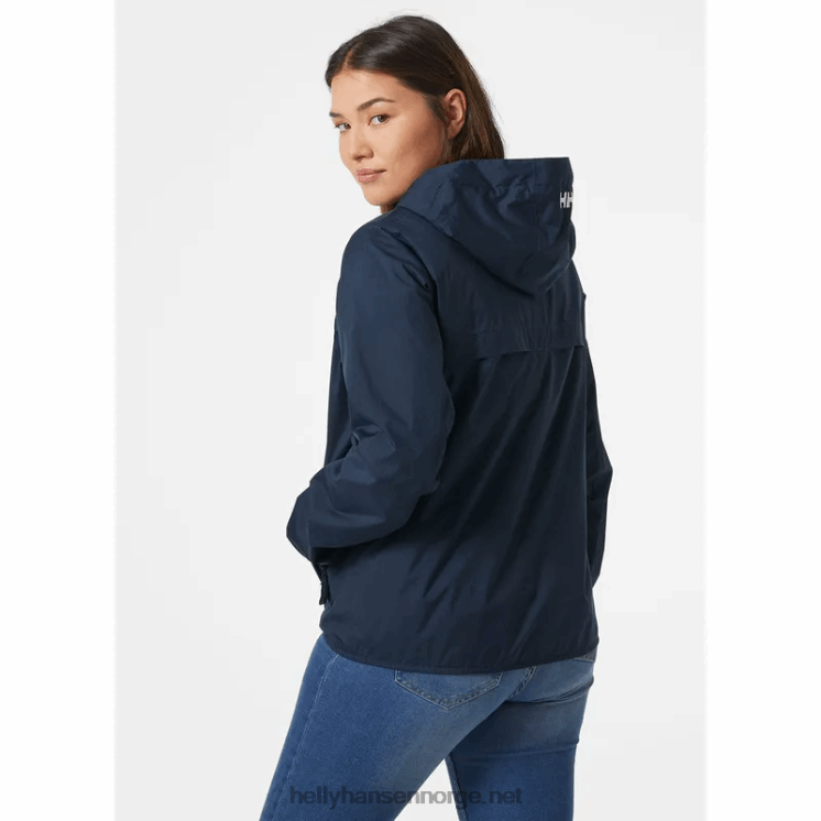 belfast ii pakkebar jakke for kvinner Helly-Hansen F6TJ02601 jade esra
 svart