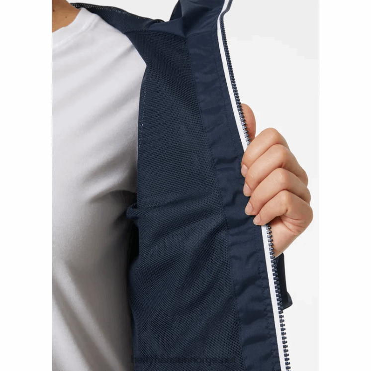 belfast ii pakkebar jakke for kvinner Helly-Hansen F6TJ02601 jade esra
 svart