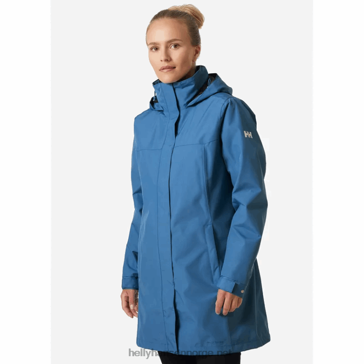 dame welsey ii trenchcoat Helly-Hansen F6TJ01541 marinen