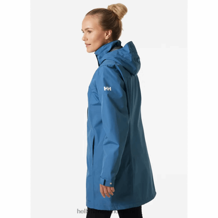 dame welsey ii trenchcoat Helly-Hansen F6TJ01541 marinen