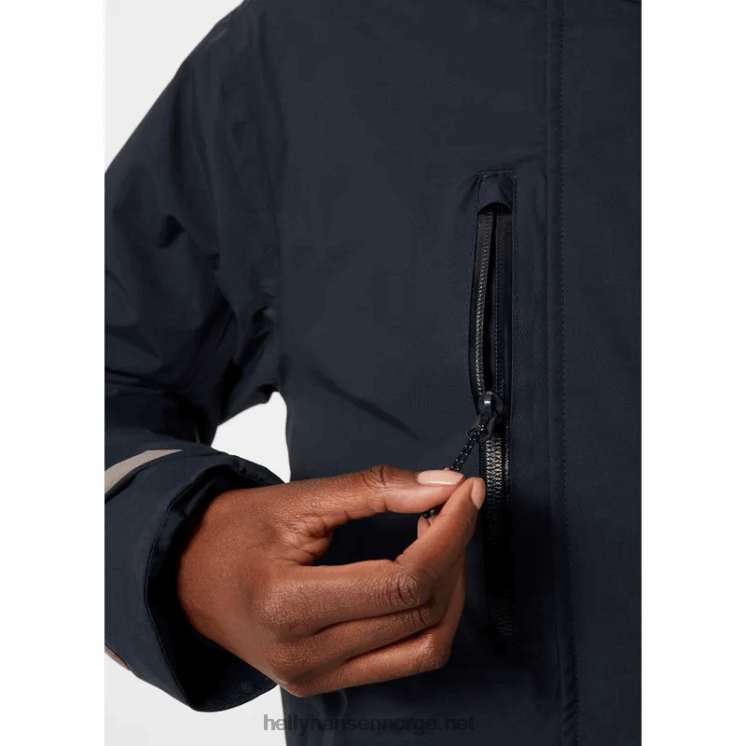 kvinner elsker isolert regnfrakk Helly-Hansen F6TJ01556 svart