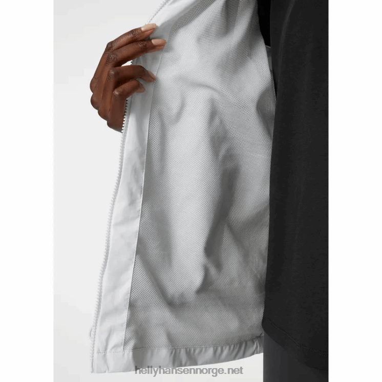 kvinners illusjon regnfrakk Helly-Hansen F6TJ02790 lav grønn