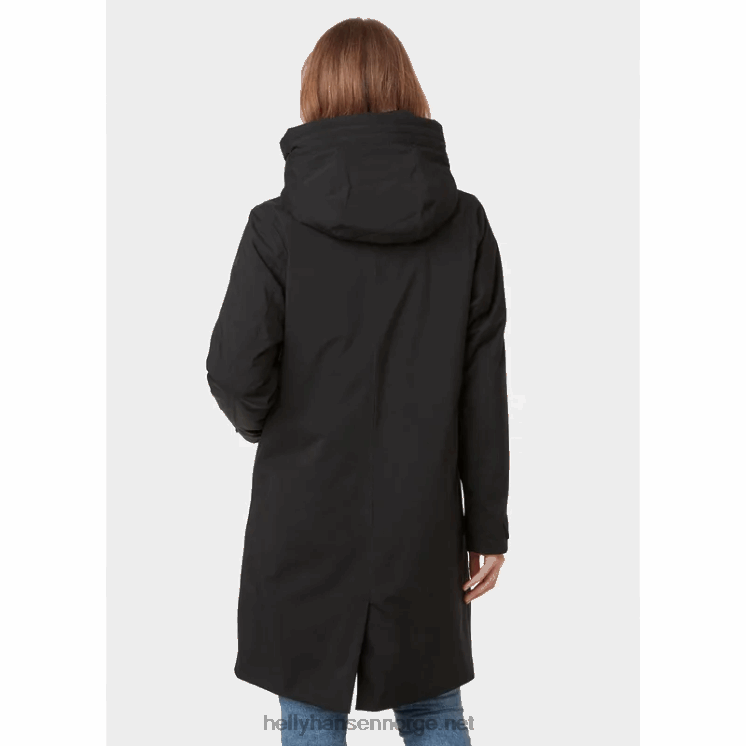 kvinners victoria isolerende regnfrakk Helly-Hansen F6TJ02586 salvie