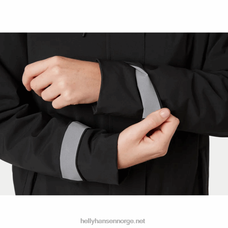 kvinners victoria isolerende regnfrakk Helly-Hansen F6TJ02586 salvie