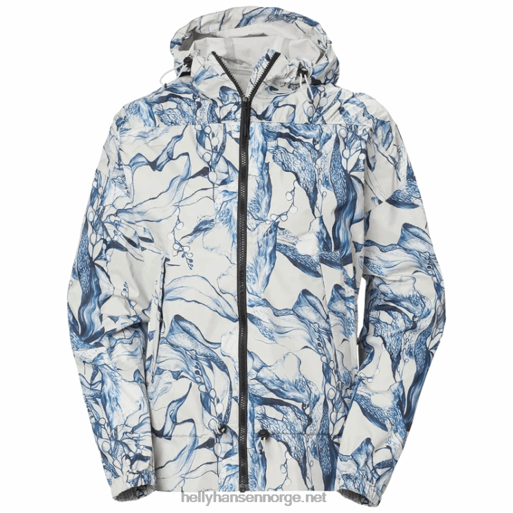 kvinners victoria isolerende regnfrakk Helly-Hansen F6TJ02588 svart marinen