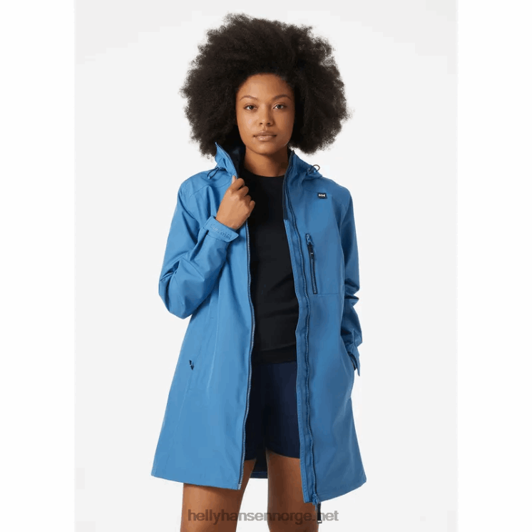 lang belfast jakke for kvinner Helly-Hansen F6TJ01561 gran