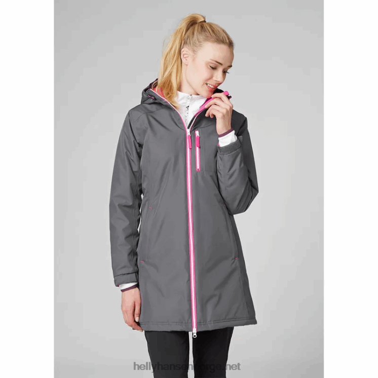 lang vinterjakke i belfast for kvinner Helly-Hansen F6TJ01553 ibenholt