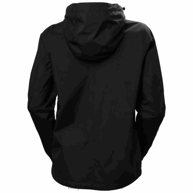lynnwood regnfrakk for kvinner Helly-Hansen F6TJ02785 svart
