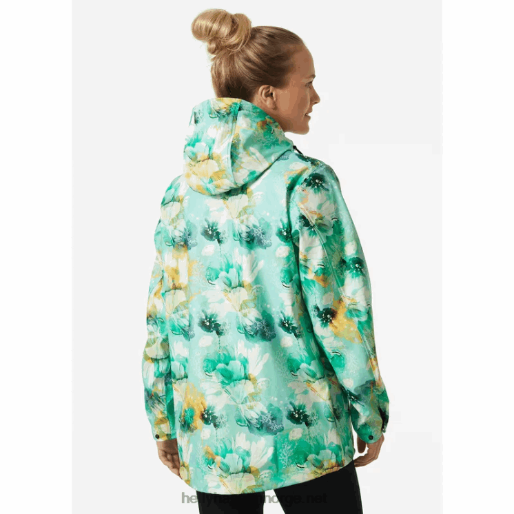 mose regnjakke for kvinner Helly-Hansen F6TJ01546 lyng