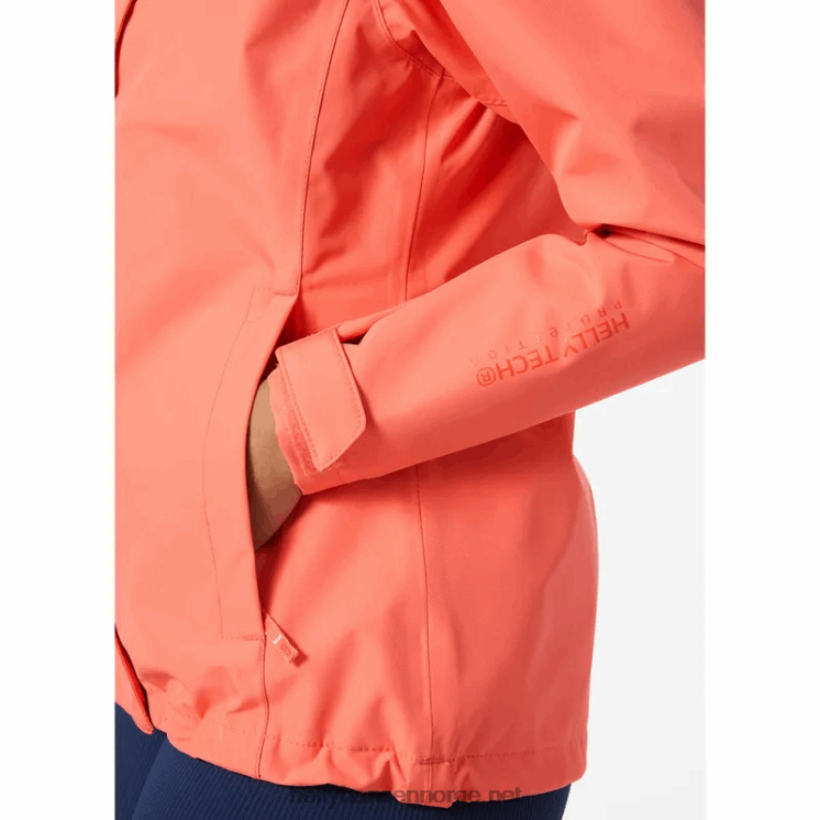 valkyrie-fleece-fôret regnjakke for kvinner Helly-Hansen F6TJ01519 svart