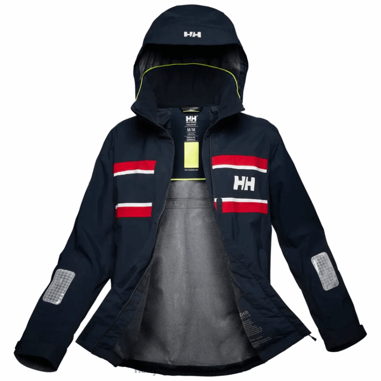 dame saltholm seilerjakke Helly-Hansen F6TJ01317 hvit