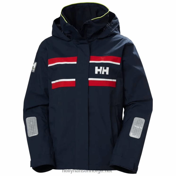 dame saltholm seilerjakke Helly-Hansen F6TJ01317 hvit