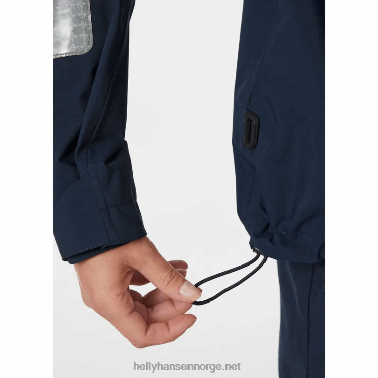 dame saltholm seilerjakke Helly-Hansen F6TJ01317 hvit