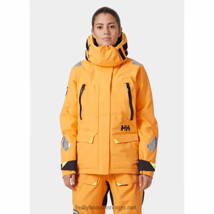 dame skagen offshore seilerjakke Helly-Hansen F6TJ01319 terrakotta